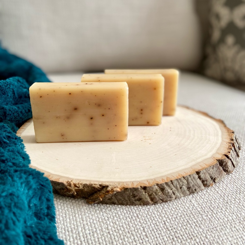 Coffee & peppermint soap